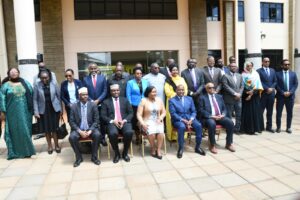 Members of the EAC and Somalia team that are taking part on the talks. (Photo EAC).