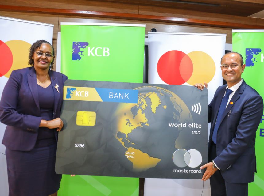 KCB, Mastercard Launch Elite Credit Cards for High Net Worth Clients